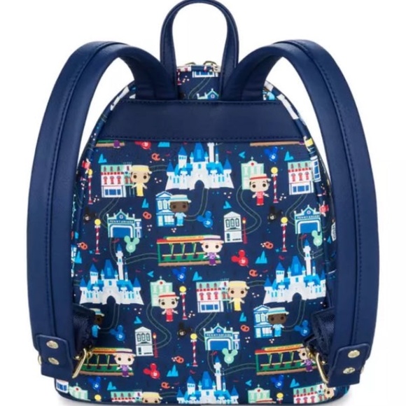 Disney Loungefly Backpack Dapper Dans Main Street U.S.A. New with Tags